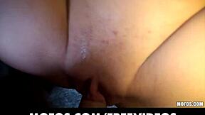 Skinny Teen Pussy Pounded on Road Trip