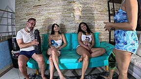 Newbie Plays Monster Dildo Tease