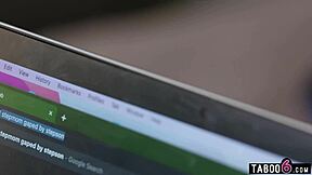 mature stepmom dee busted by stepson 😲 watching anal!