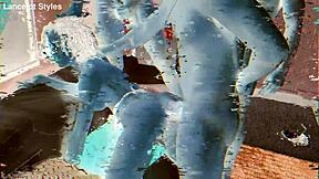 sexy colombian teen endures intense interracial anal pounding