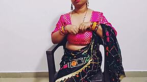 Desi Indian Step Mom's Wet Pussy Takes Step Son's Rough Outdoor Thrusts