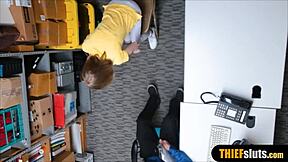 hey that small russian teen thief gets humiliated by the officer at work right