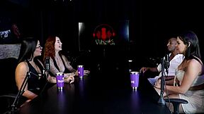 maria bittencourt's wild interview turns filthy with thaisa redvelvet and tifany rocha's group play