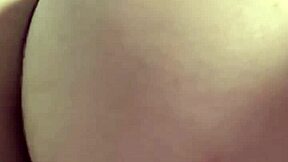 😏 stepdaughter drops leather skirt in bathroom, flashes ass for me!