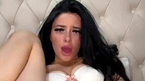 Horny american student squirts hard on webcam toys