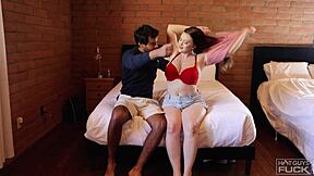 Venezuelan Milf's Monster Tits Bounce on Alpha Jock's Thick Cock