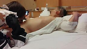 rem the maid lets me creampie her tight pussy after blowjob and licks