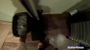 Dr Tampa Pays Petite Teen Destiny Santos Cash For Backstage Latex Handcuffs Humiliation Spreading Small Tits