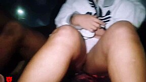 i bareback creampie married beach wife at night full of cum in her pussy