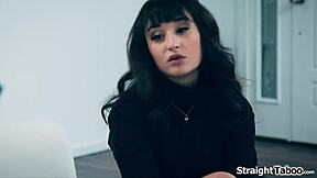 petite latina teen leaves home craving stepdaddy's old cock deepthroat pussy licking and taboo fuck