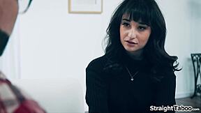 petite latina teen leaves home craving stepdaddy's old cock deepthroat pussy licking and taboo fuck