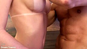 ts graziela cinturinha loves versatile bareback anal creampie with stud deepthroat!