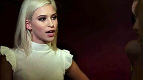 two gfs lick straight girl's shaved pussy outdoors