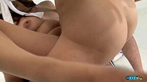 wasn't enough cumming inside her tight pussy so i dildo her to orgasm too?!