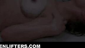 petite shoplifter shea blaze fucks mall cop mike mancini to dodge jail!