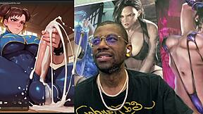 giant futa snowbunny rides huge transgender cock in alley 😲🍑