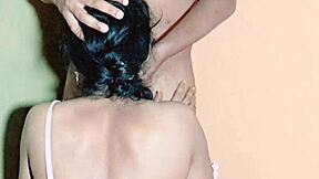 housewife sneaks to neighbor for wild fucking session