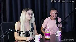 Watch Charlotte's Sheer Red Casting Comp With Bruna Carlos - Big Tits Domination And Glamour!