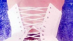 caught my stepmom with neighbor now she's my doggy cumslut 😈👰🍑💦