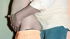 housewife sneaks to neighbor for wild fucking session