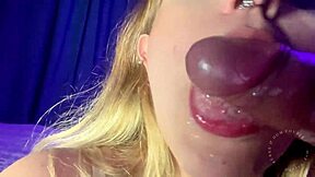 stepsis gives me sloppy deepthroat drool blowjob ever