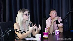 Watch Charlotte's Sheer Red Casting Comp With Bruna Carlos - Big Tits Domination And Glamour!