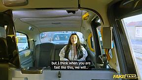 ever wonder what a goth teen pays with in a fake taxi?