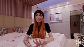 Brazilian Tura's Petite Body Takes Interracial Cowgirl Pounding