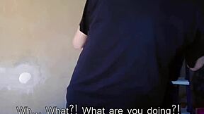 i let painter friend fuck me deep on desk cheating hard cumshot