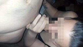 POV amateur latina teen squirts hard on monster cock