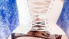 caught my stepmom with neighbor now she's my doggy cumslut 😈👰🍑💦