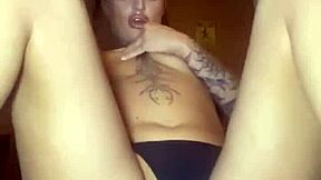 Slutty Goth Fingers Big Tits Ass Until Explosive Cum