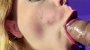 stepsis gives me sloppy deepthroat drool blowjob ever