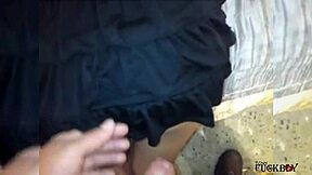 Latina slut begs for rough anal creampie in dorm pain 😩🍑💦😈