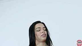 Big Titted Brunette Deepthroats Then Titsjob Cum Blast On Natural Boobs!