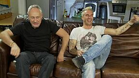 why settle for one when two horny girls crave young stud and old man double team?