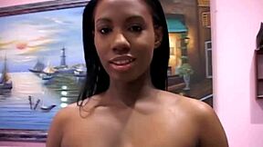 what if this black teen's lips wrapped your cock tight?