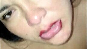 my hot neighbor comes over to shower since no water at home no bathroom door i piss on her face n feed her cum mouthful