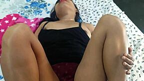 desi indian stepsis tight pussy makes me feel so dirty and emotional fucking her hard