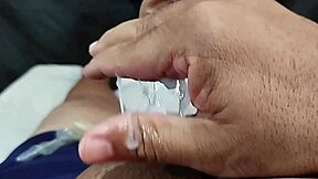 best handjobs from my small foreskin cock and ex teen busty pussy orgasms part 5