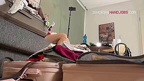 hey tennis babe with those long sexy legs wanna edge my huge cock super slow?