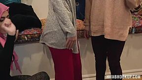 muslim teen bride and arab bffs gangbang bbc stripper hard!!