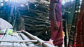 Bhabhi sneaks outdoor chudai fuck with lover in hardcore desi video.