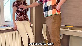 Ever dreamed of pounding your sexy Russian teacher till creampie with subtitles?