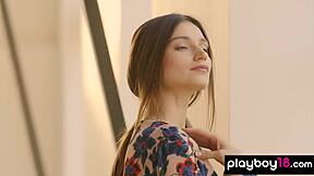 Big Natural Tits Latvian Teen Ilvy Kokomo Strips Naked!