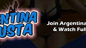 beautiful young teen's round ass cameltoes in grey biker leggings and g-string