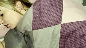 stepson rams big dick in mouth after husband leaves!