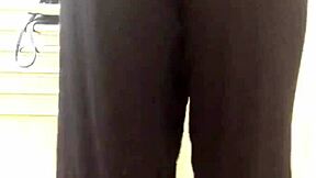 hey slut watch this cute teen farting hard in tight yoga pants damn