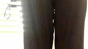 hey slut watch this cute teen farting hard in tight yoga pants damn