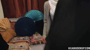 muslim teen bride and arab bffs gangbang bbc stripper hard!!